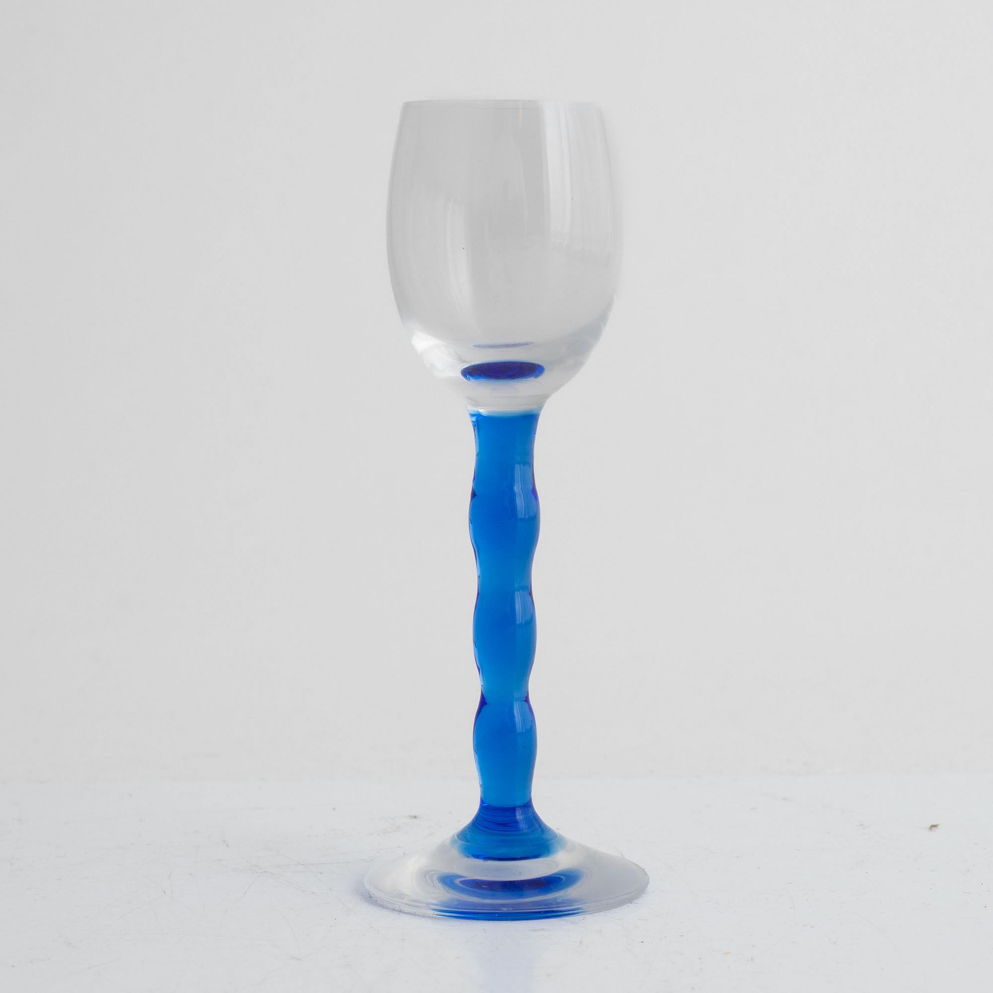 Gunnar Cyrén, glasservis, 26 delar, "Nobel", Orrefors.