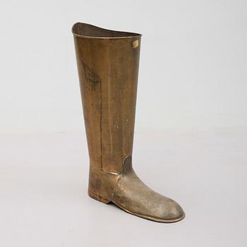 PARAPLYSTÄLL, mässing, 1900-tal.