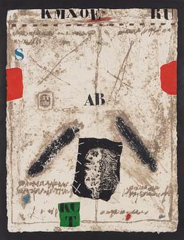 James Coignard, "Juxtaposition d'un profil en AB et S bleu".