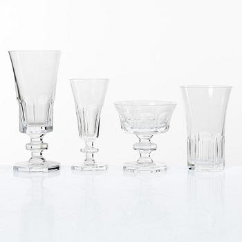 Elis Bergh, glass service, 48 pieces, "Hamra", Kosta.