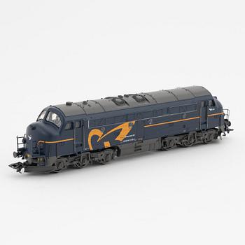 Märklin, diesellok, spår H0, i kartong.