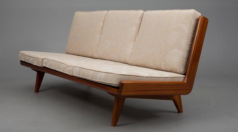 SOFFA, teak, Carl Gustaf Hiort af Ornäs, Finland sent 1950-tal.