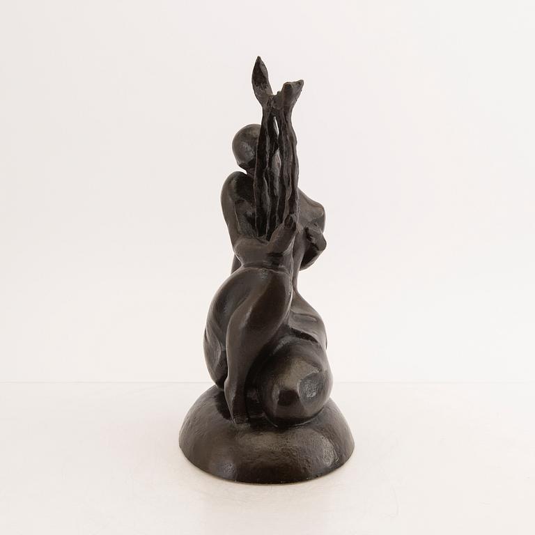 Mikko Koppali,  a signd and dated 94 bronze sculpture.