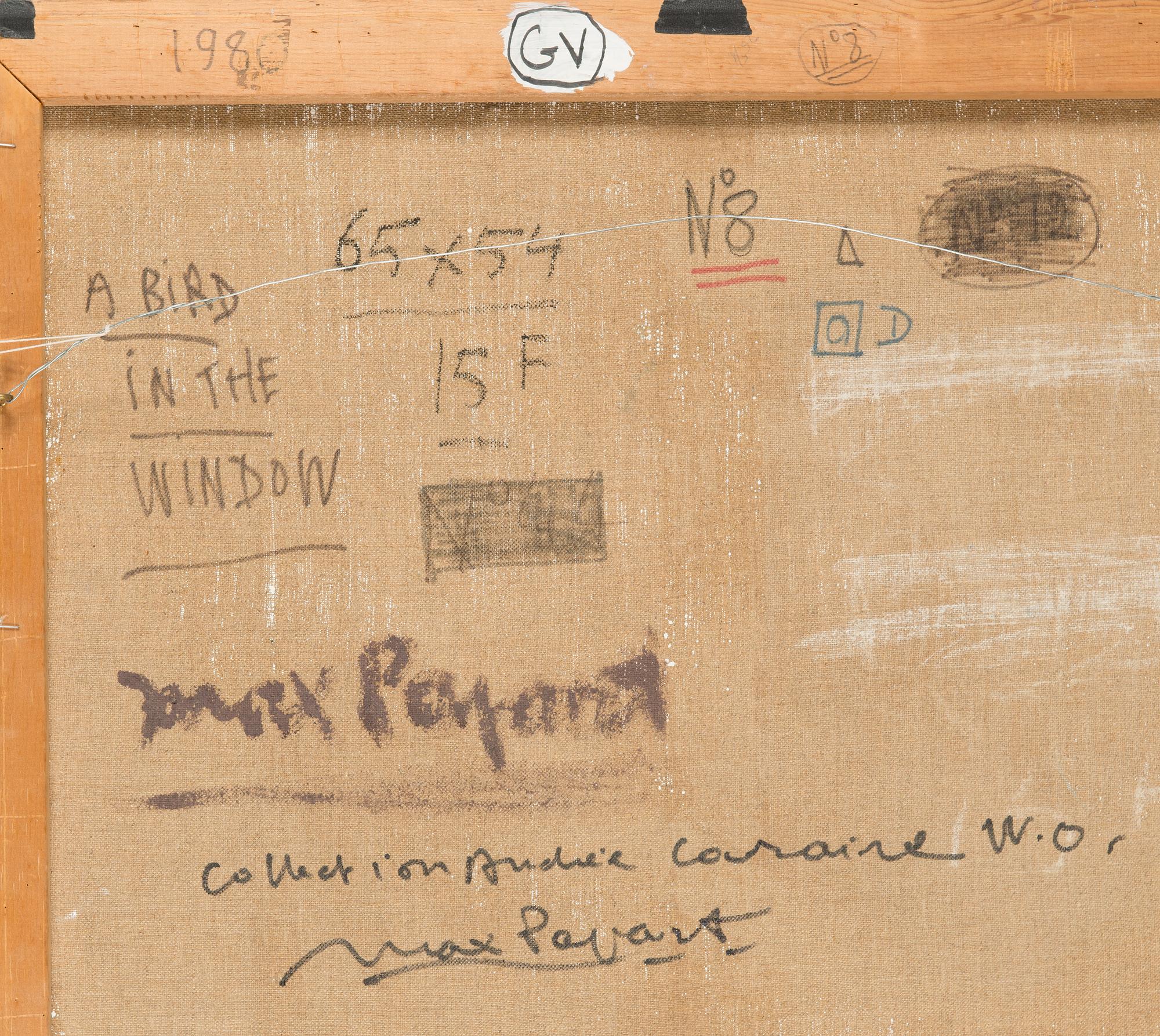 Max Papart, "A bird in the window".