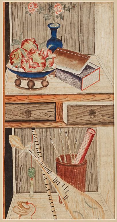 MÅLNING, Qingdynastin, 1700-tal.