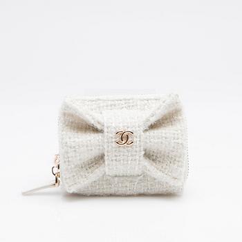 Chanel, bag, Mini Bouclé Bow Bag.