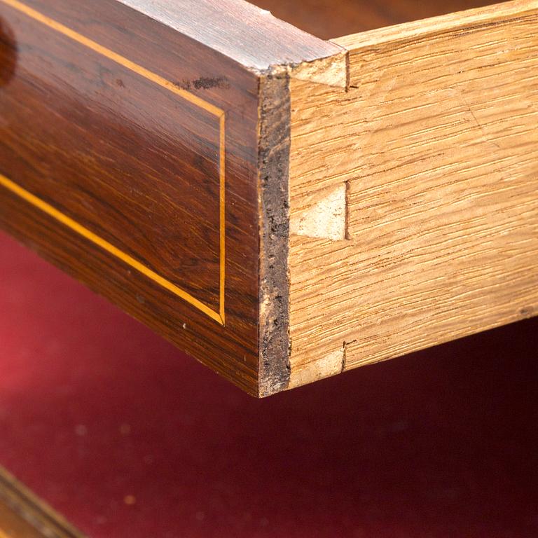 An early 20th century writing commode.