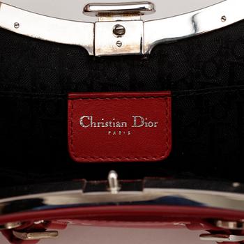 CHRISTIAN DIOR, handväska, "Frame Sac Fermoir".