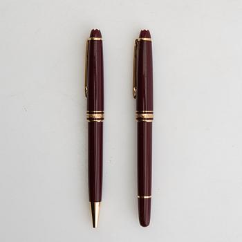 Mont Blanc fountain pen and ballpoint pen "Meisterstück".
