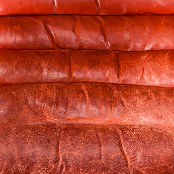 VILSTOLAR, ett par, "Pulkka" Ilmari Lappalainen. Formgiven 1968.