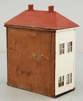 DOCKSKÅP, med möblemang, 1800/1900-tal.