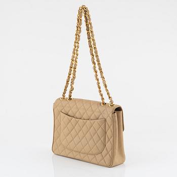Chanel, väska, "Caviar Jumbo Classic Flap Bag", vintage.
