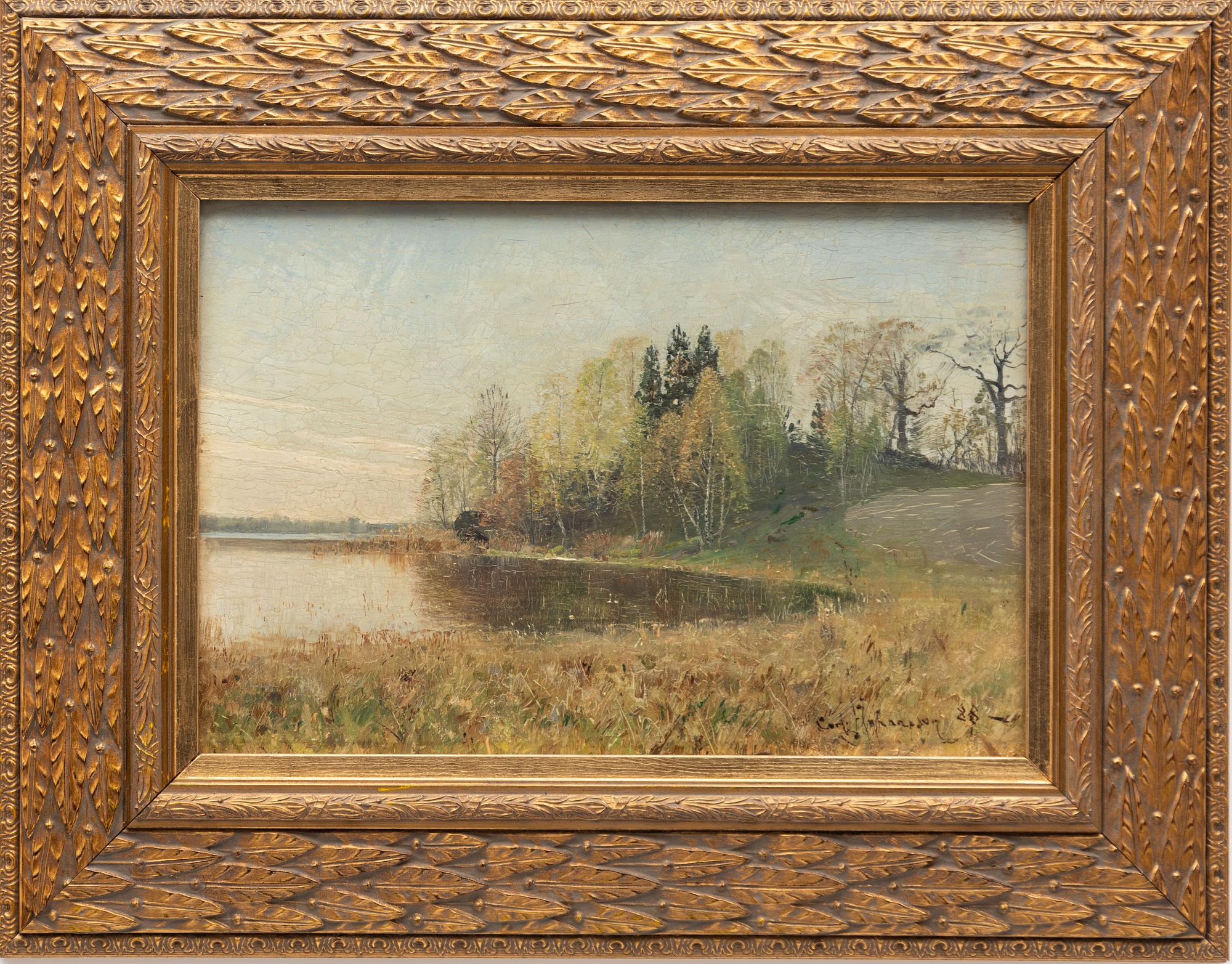 Carl Johansson, Spring Landscape.