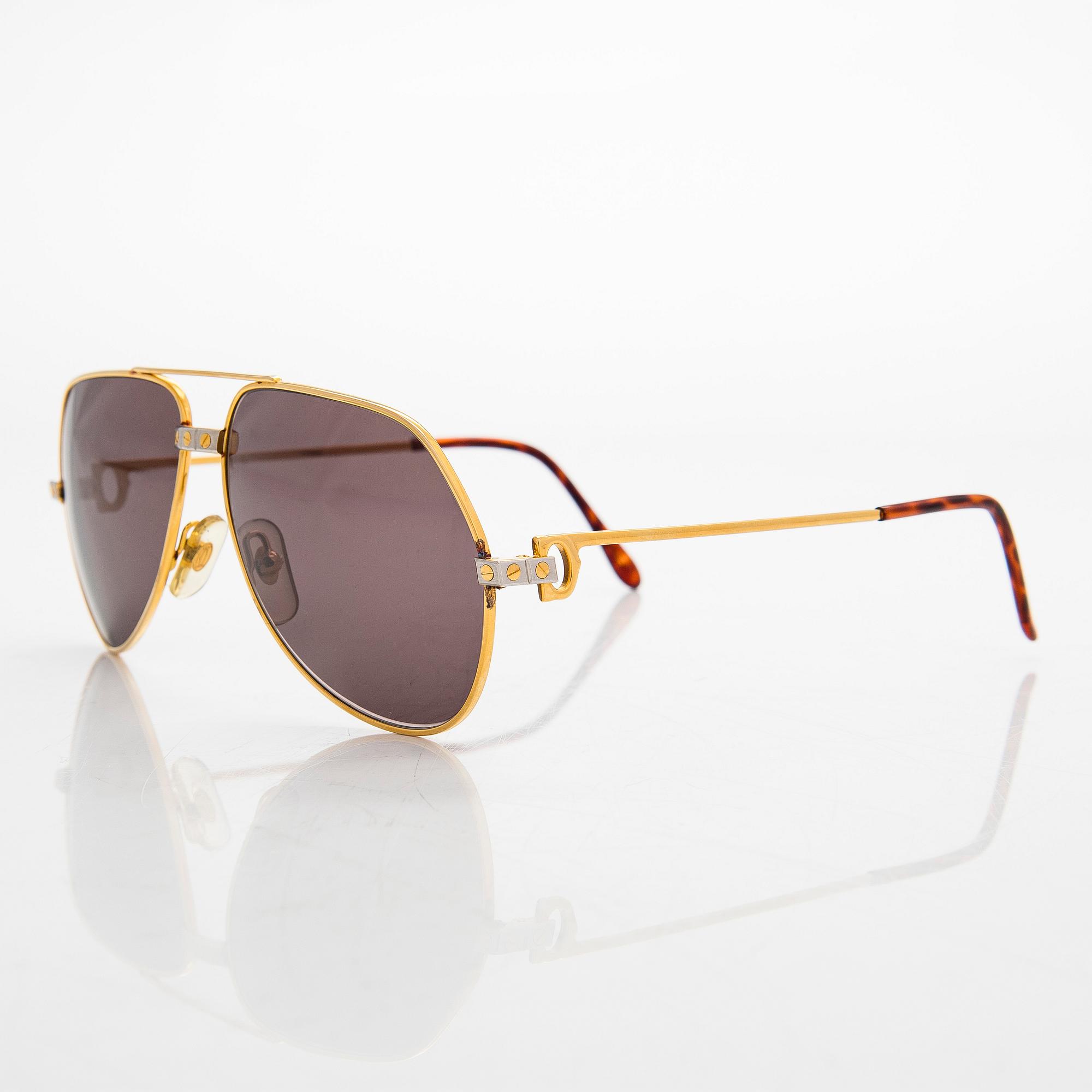 Cartier, aurinkolasit, "Santos".