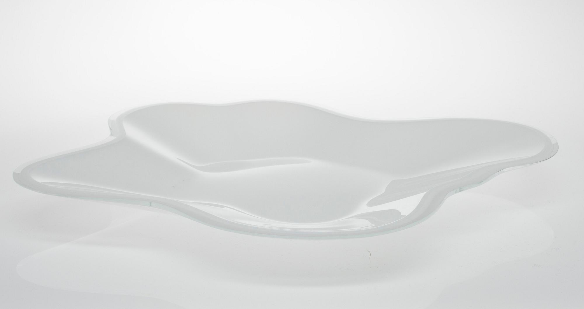 Alvar Aalto, A GLASS SCULPTURE, 4 PIECES.