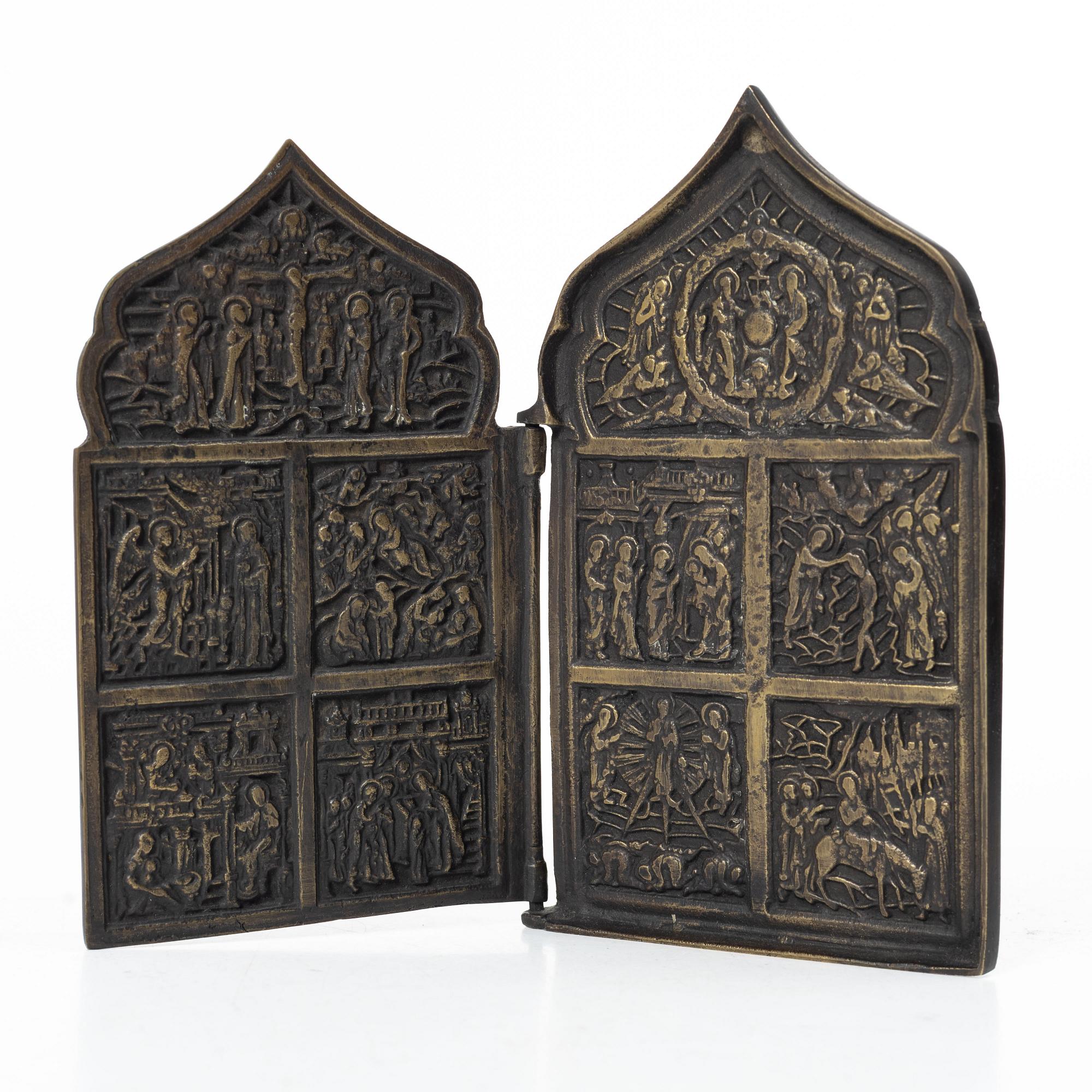A travel icon, Russia, 19th century.