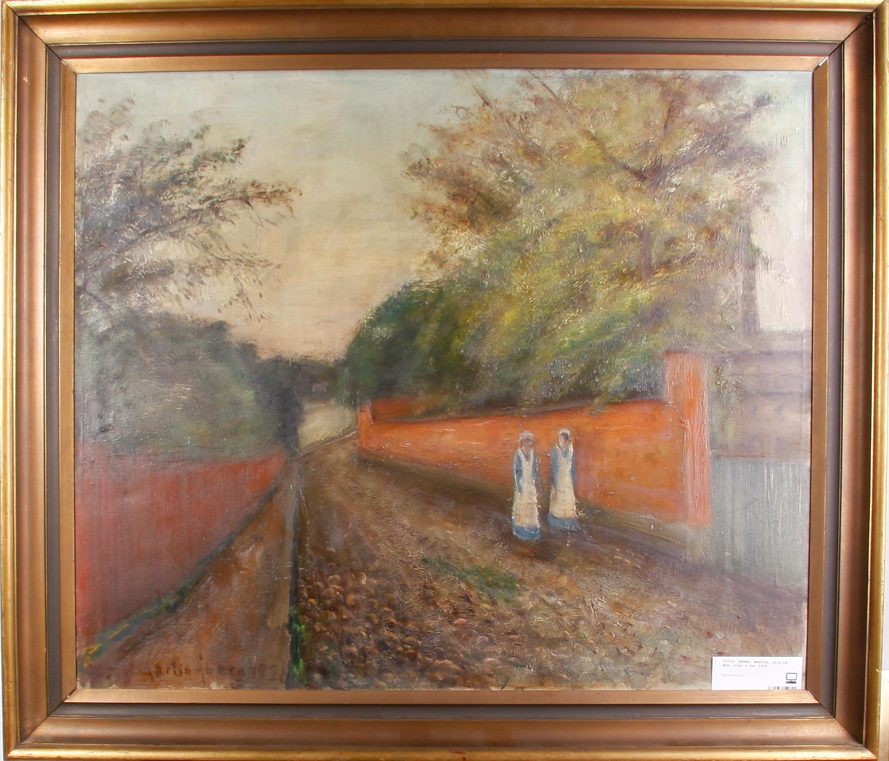 ÅBERG, MARTIN, olja på duk, sign o dat 1928.