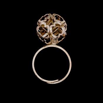 RING, silver, Guldfynd, Solna. Vikt 6 g.