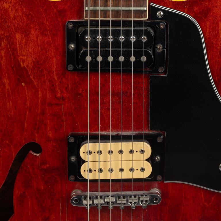 Gibson "ES-335 TDC", semi-acoustic electric guitar, USA, 1967.