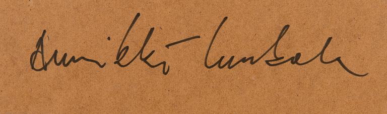 Annikki Luukela, cibachrome-vedos, signeerattu.