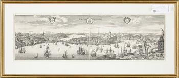 Wilhelm Swidde · WILHELM SWIDDE, efter, kopparstick, ur "Suecia Antiqua et Hodierna", 1700-tal.
