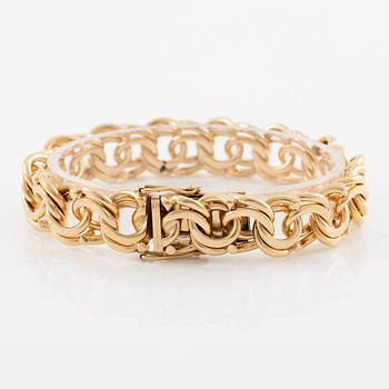 Armband 18K guld, bismarck.