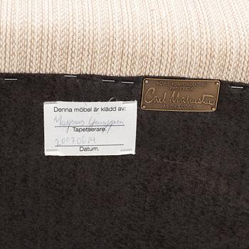 Carl Malmsten, fåtölj, "Rundrygg", AB O.H. Sjögren.