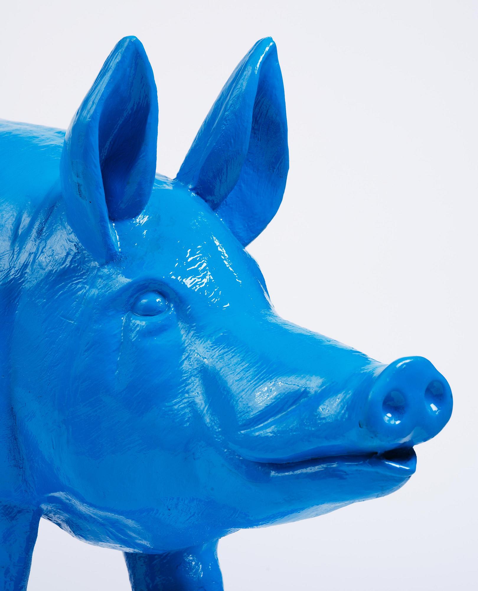 William Sweetlove, "Cloned blue father pig" (Blue).