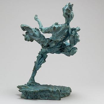 RICHARD BRIXEL, skulptur, patinerad brons. Signerad, daterad samt numrerad I/VIII.