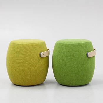 Mattias Stenberg, sittpuffar, ett par, "Carry on", Offecct.