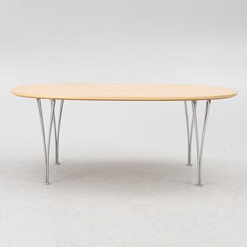 Bruno Mathsson, a 'Superellips' coffee table, Fritz Hansen, Denmark, the year 2000.