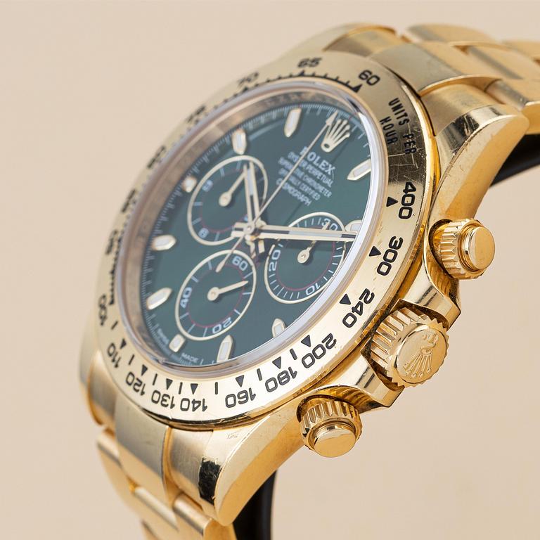 Rolex, Cosmograph, Daytona, "Green Dial", ca 2018.