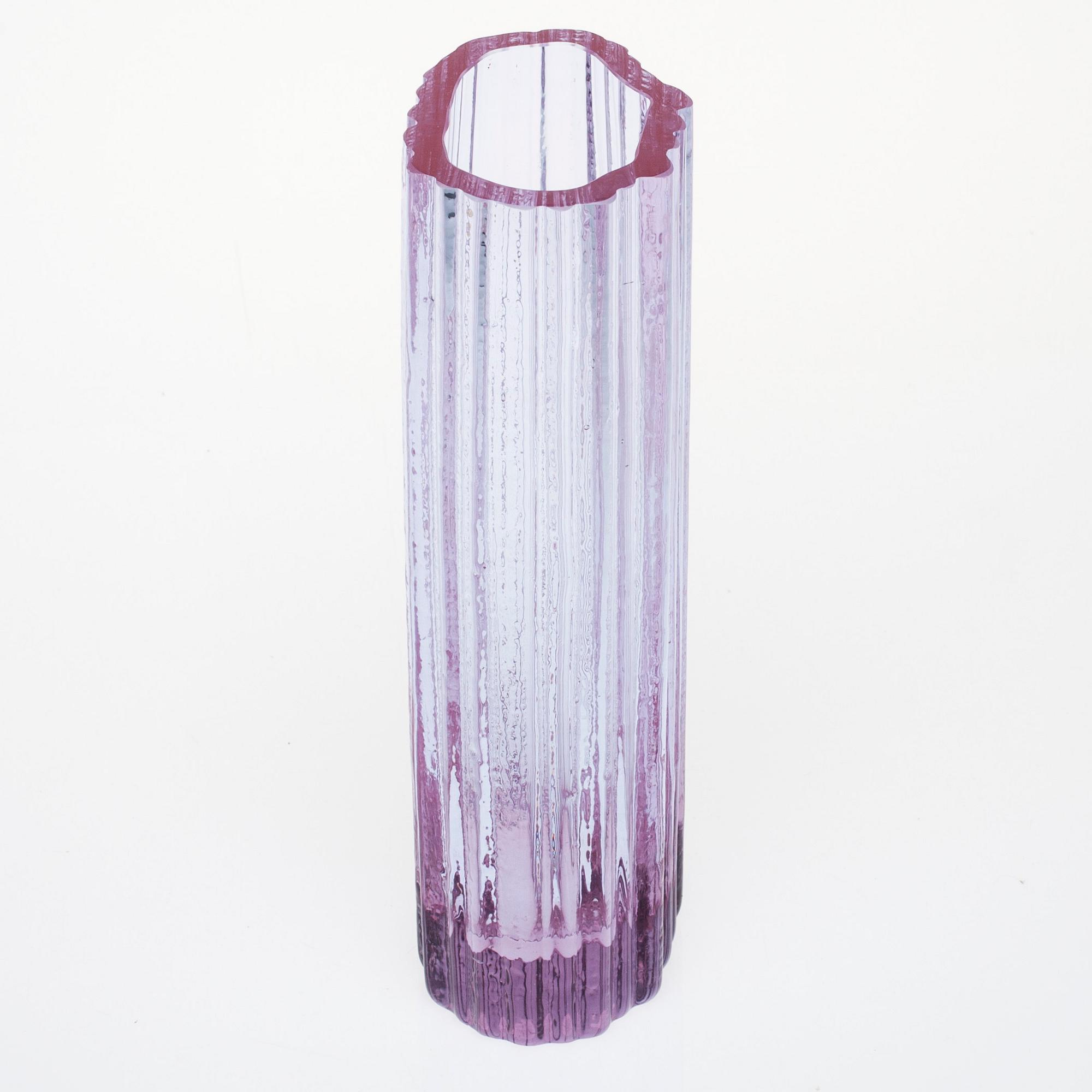 VAS, glas, signerad Tapio Wirkkala - 3509, 1900-talets senare hälft.