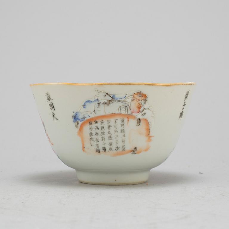 KOPP porslin, med Guangxus  märke. 1900-talets första del.