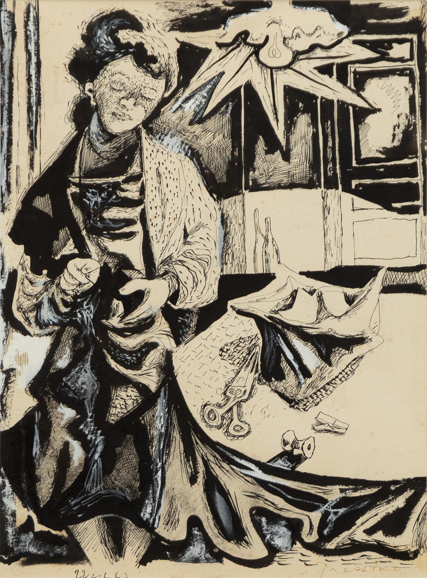 Mario Prassinos, Untitled.