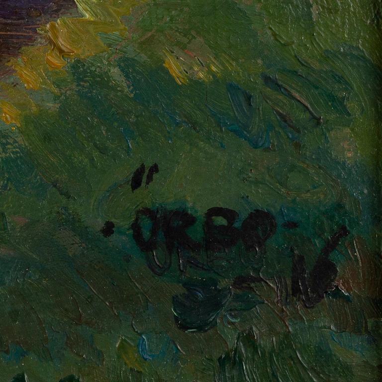 KARL ÖRBO, oil on canvas, signed and dated -16.
