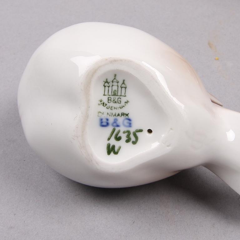 FIGURINER, 5 st, porslin, Bing & Gröndahl resp Dahl Jensen, sent 1900-tal.