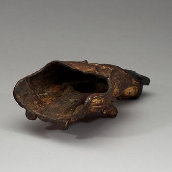 DAOISTISK DIGNITET, brons. Mingdynastin (1368-1644).