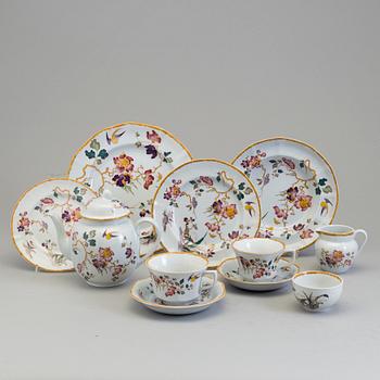 SERVISDELAR, 56 st, porslin, "Devon Rose", Georgetown collection, Wedgwood, England, sent 1900-tal.