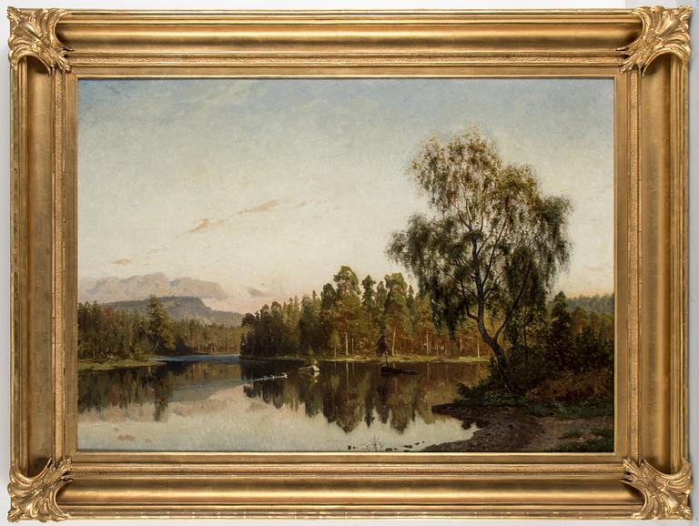 OLOF ARBORELIUS, oil on canvas. Signed Arborelius and dated 1874.