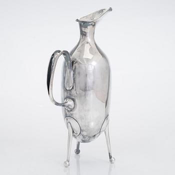 Tapio Wirkkala, silver ewer TW 77, Kultakeskus, Hämeenlinna 1956.