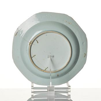 Eleven pieces of porcelain, China, Qing dynasty, Qianlong (1736-95).