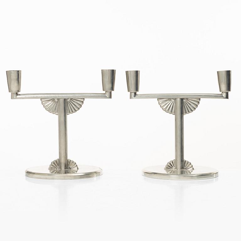 Candle holders a pair, KE & Co. 1935.