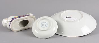 PARTI PORSLIN, 3 delar. Kina, 1900-talets andra hälft.