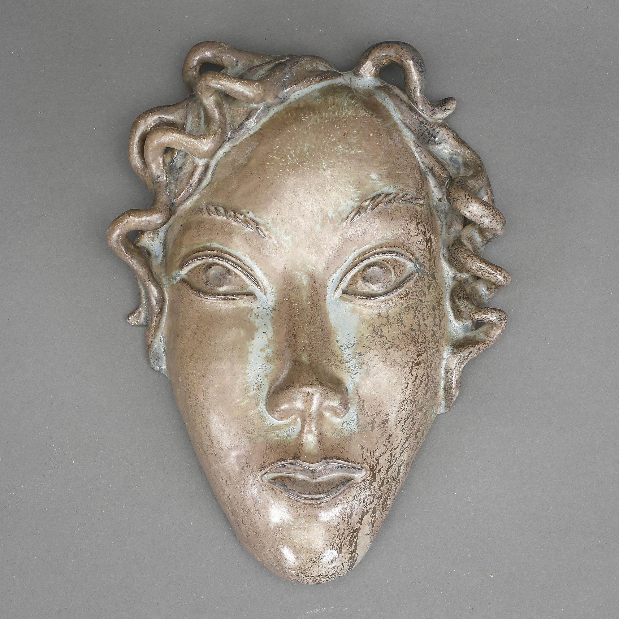 ALLAN EBELING, väggskulptur, lergods, signerad AE.