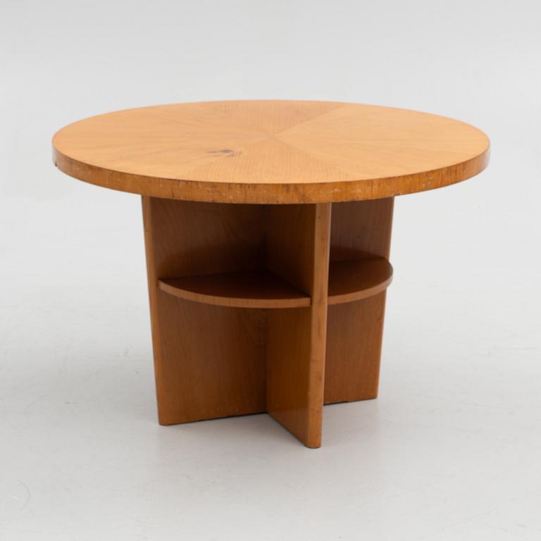 A Swedish modern table, 1940's.