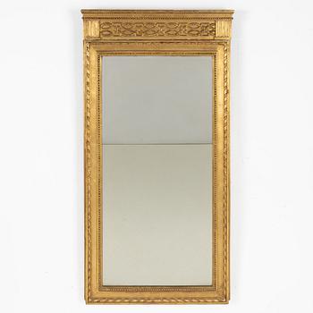 Carl Gustaf Fyrwald, a mirror, late Gustavian, Stockholm, 1792.