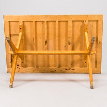 Ilmari Tapiovaara, A 1940s X-LEGGED TABLE for Keravan Puuteollisuus, Finland.