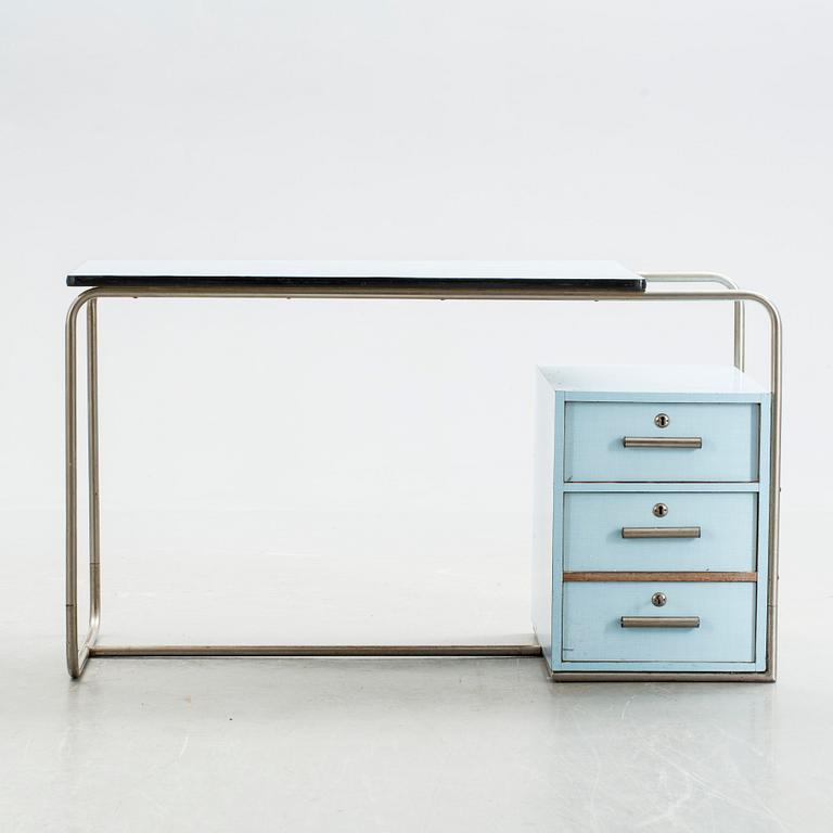 SKRIVBORD MED HURTS, 1900-tal. Industridesign.