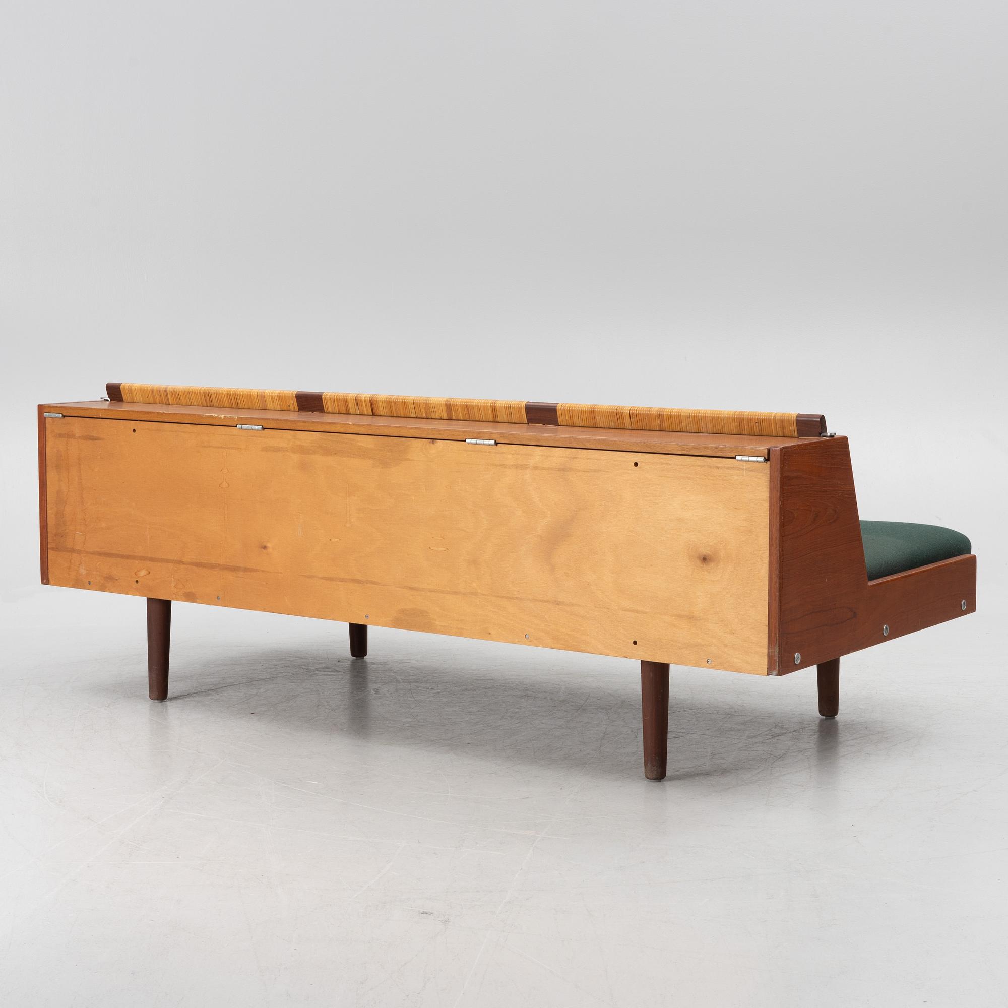 Hans J. Wegner, sofa bed/daybed, Getama, Gedsted, Denmark.